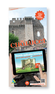 Application « Forteresse de Châlucet » - Flyer